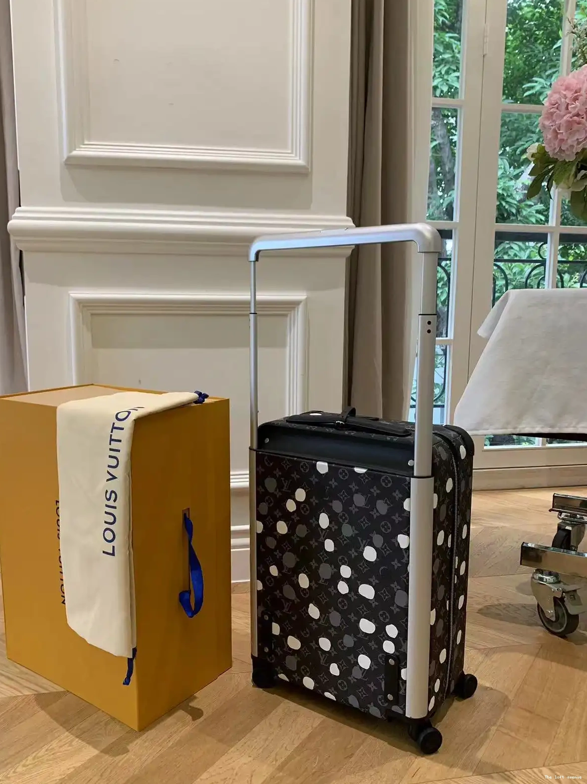 55 POLKADOT SUITCASE CUSTOM 37L YAYOI HORIZON CABIN 0615